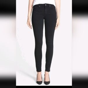 PAIGE Women's Black Skinny Jeans